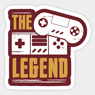 The Legend, Gift Gaming Sticker